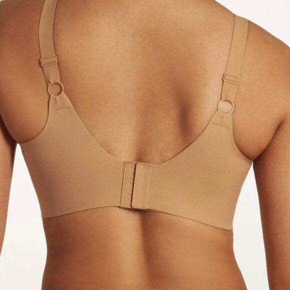 Evelyn & Bobbie Beyond Bra Wirefree Amazing Tech Smooth Soft Size L Mica NWOT - Picture 8 of 9